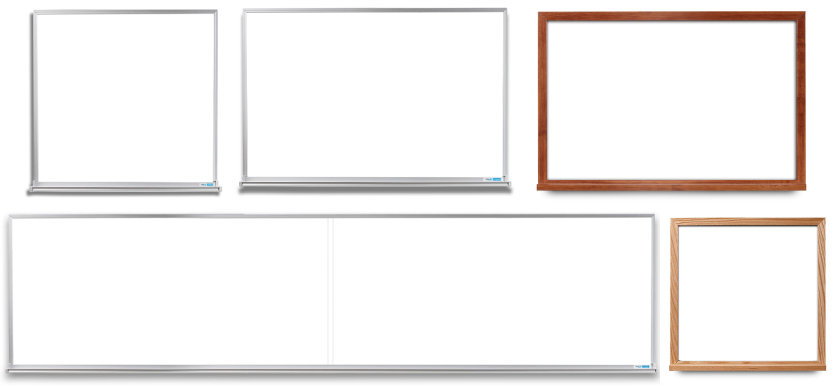 classroom wall mounted whiteboards
