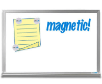 magnetic whiteboard example