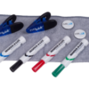 whiteboard dry erase markers, cleaning cloth and magnets - ProKit