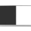 whiteboard, 4x8, with cork panel, narrow aluminum frame