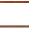 wide cherry wood frame on a dry erase board 4x8 size