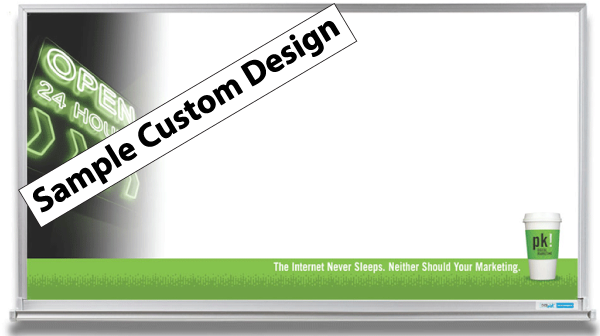business branded whiteboard