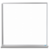whiteboard with 1-inch ISO pattern ghosted below surface, 4x4 frame