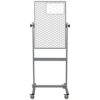 portable whiteboard with 2-inch ghost isometric grid printed on both sides, 36x25 inch surfaces