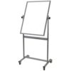 two sided whiteboard, mobile, 36x24 inch surfaces
