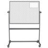 portable whiteboard with 2-inch ghost isometric grid printed on both sides, 36x48 inch surfaces