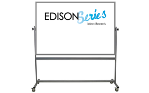 rolling whiteboard, double sided, 48x72 dry erase surfaces