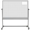 portable whiteboard with 1-inch ghost isometric grid printed on both sides, 48x72 inch surfaces