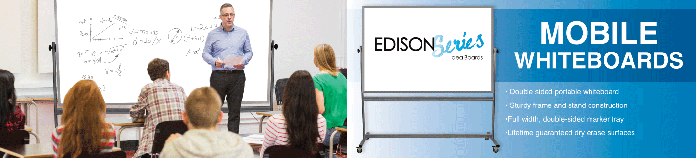 mobile, portable whiteboards from everwhite