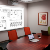 conference room projection whiteboard