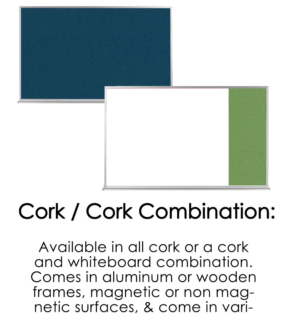 Cork / Cork Combination Boards
