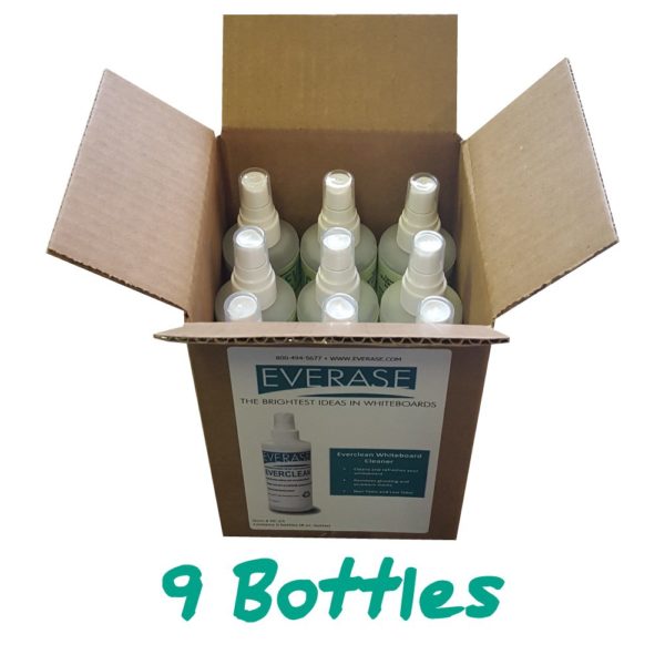 Whiteboard spray cleaner