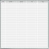 4x4 nursing schedule whiteboard - pre-printed