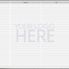 4x8 nurse station whiteboard - pre-printed, add your logo