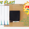 weekly planner stick-on dry erase sheet - package