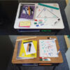 Plain White Re-Stic On Desks