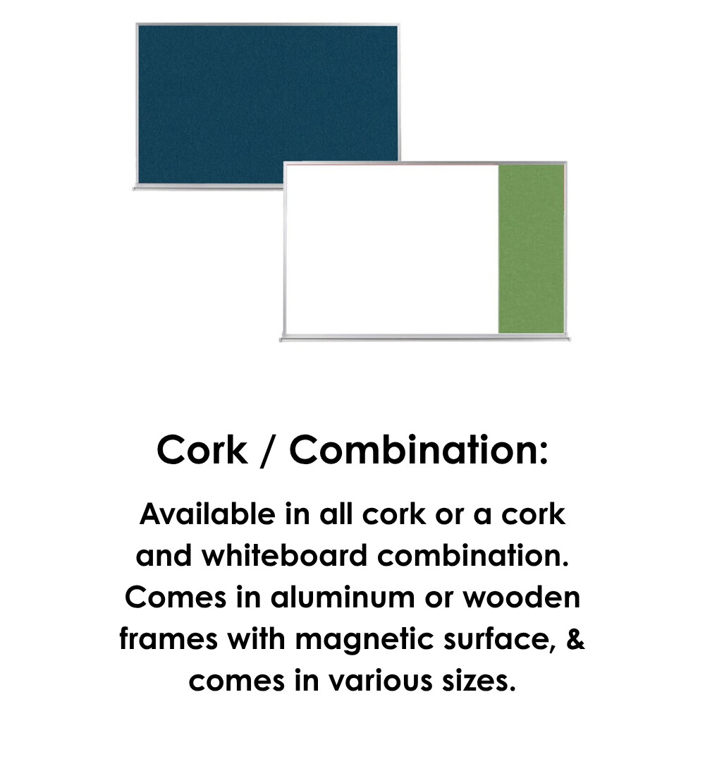 Cork / Cork Combination Boards